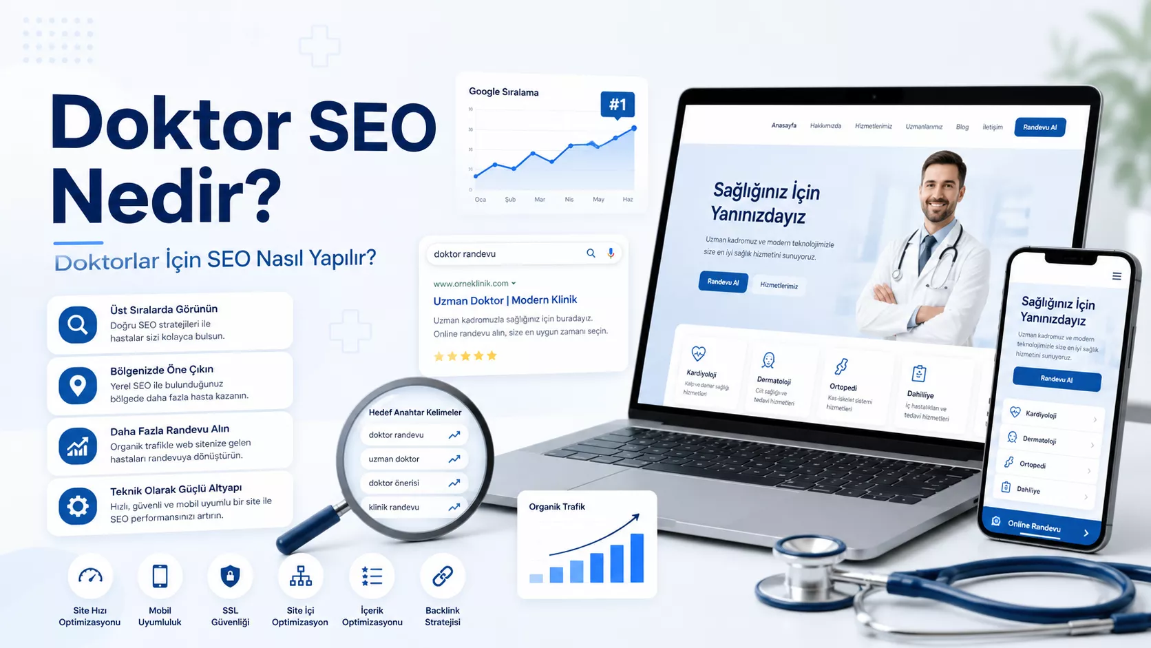 Doktor SEO Nedir? Doktorlar İçin SEO Nasıl Yapılır?