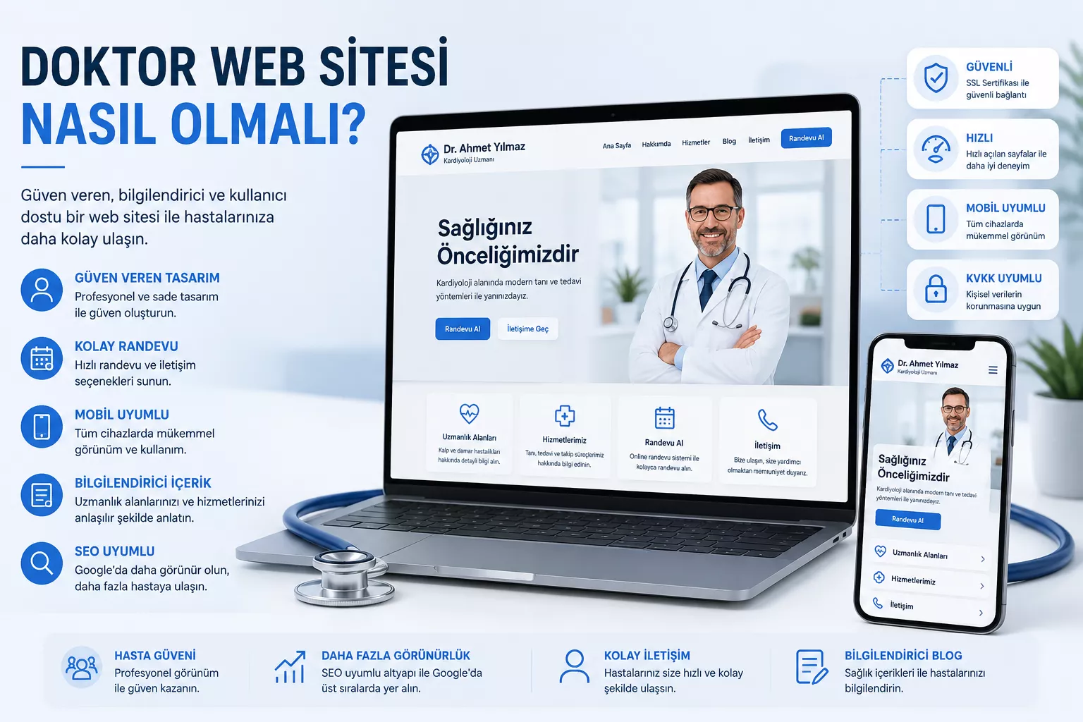 Doktor Web Sitesi Nasıl Olmalı?