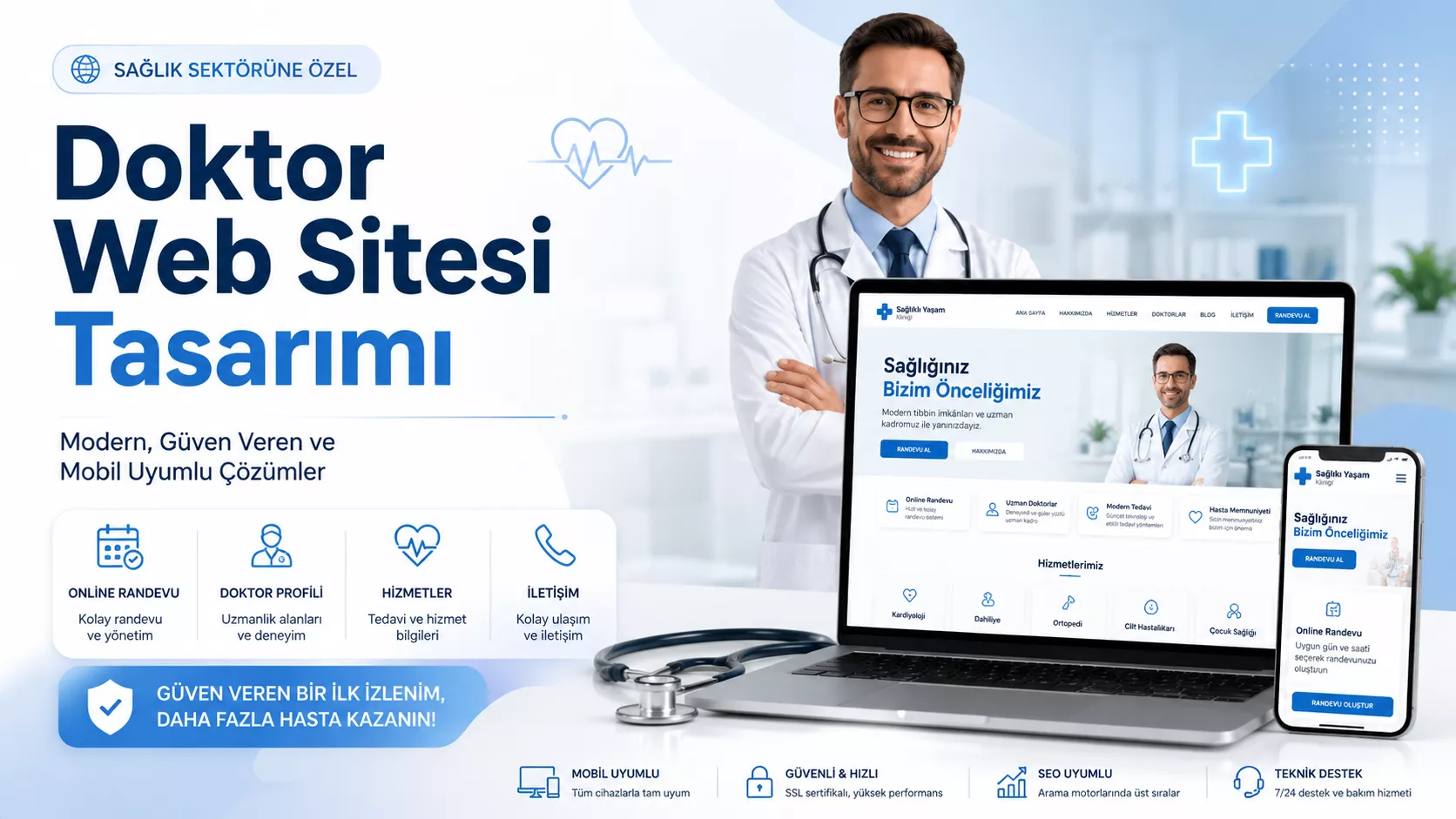 Doktor Web Sitesi Tasarımı