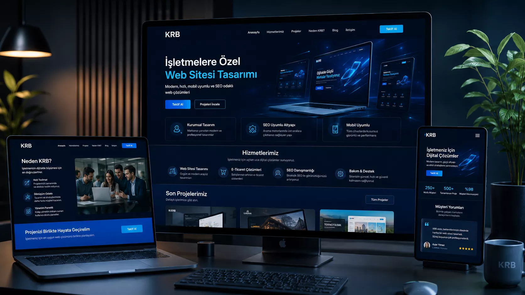 Hazır Web Sitesi ve SEO Uyumlu Web Tasarım Çözümleri