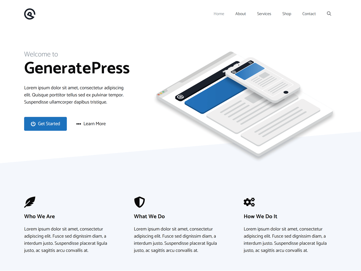 WP GeneratePress Teması Orijinal Lisans